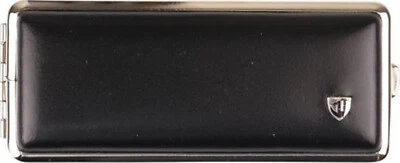 VOM HOFE 8 100er Cigarette Case / Soft Leather/1seitig/Rubber Band / 3 Models - Image 1 of 3