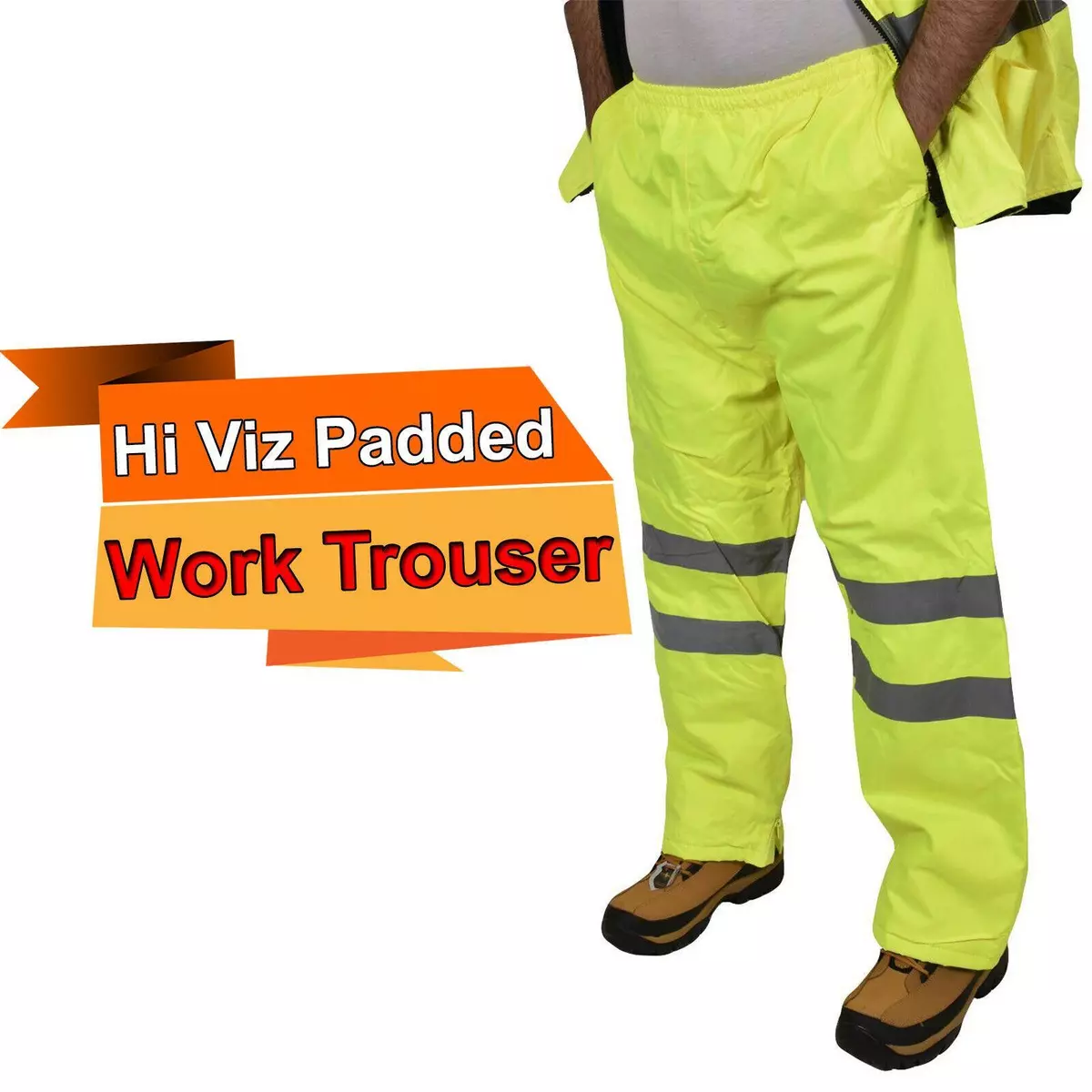 Reflective safety deals pants