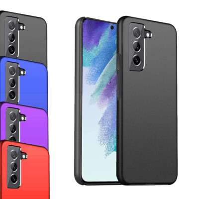 Für Samsung Galaxy S21 FE 5G Hülle Slim Hard Case Dünn Hybrid Matt Cover