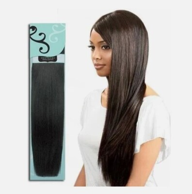 Bobbi Boss Indi Remi, fine silky, 16''inch, color #1/33, black and dark auburn