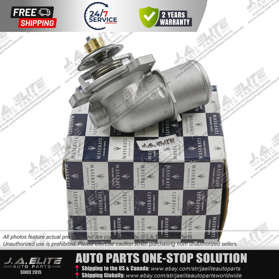 Genuine Thermostat fits Maserati GranCabrio GranTurismo Quattroporte, 230890 - Imagem 4 de 4