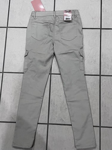 Squeeze Girls' Twill Flare Pants Skinny Jean Cargo Pants Sizes 10 - Picture 5 of 5