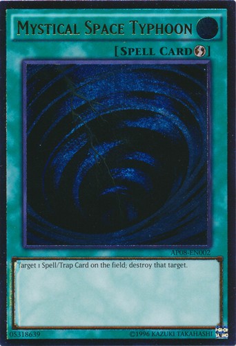 Yugioh! Mystical Space Typhoon (Starlight stamp RA05-EN112 NM | eBay