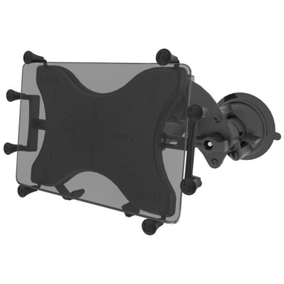 RAM Dual Articulating Suction Cup Mount for 9''-11'' Tablets - iPad , Galaxy, More