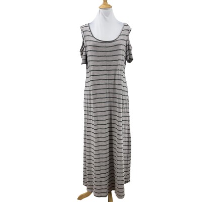 knee length dresses for ladies Piccola Off Shoulder Maxi Dress