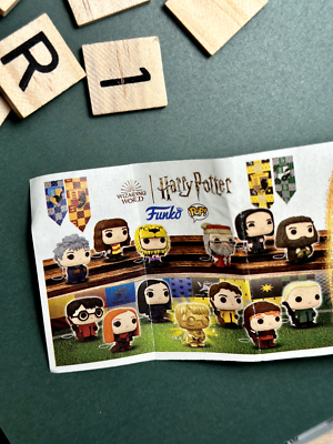 Rare Golden Harry Potter Figure Funko Kinder Joy 2024 VT413 | eBay