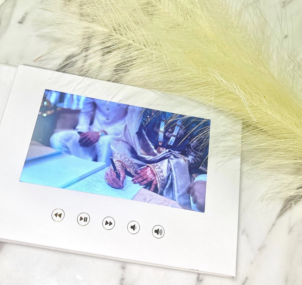 QABOOL HAI WEDDING VIDEO BOOK. Qabul hai, Gift For Wedding Couples & Decoration - Image 3 of 4