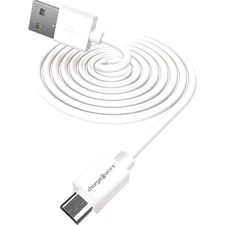 8ft Foot Micro USB Android Sync & Charge Cable White - 506-068WH