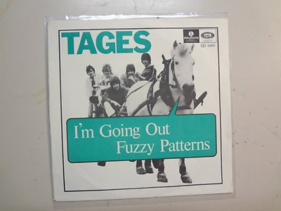 TAGES: I m Going Out-Fuzzy Patterns-Sweden 7'' 1967 Parlophone E.M.I. SD 6005 PSL
