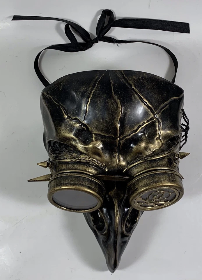 Masquerade Mask Steampunk Studs Spider Steampunk Plague Doctor Bird RARE - Image 3 of 4