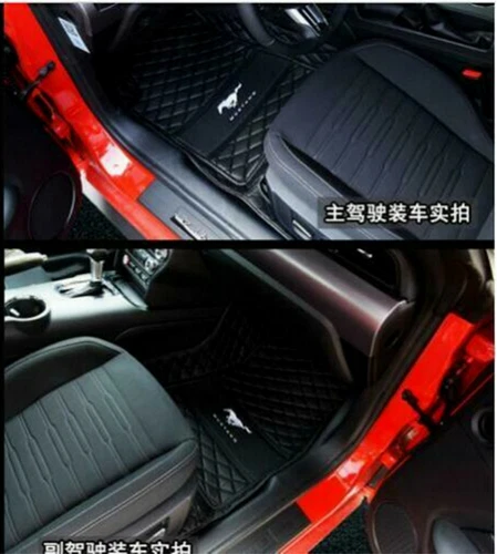 Fit for Ford Mustang Luxury Custom All Models Car Floor Mats Waterproof Carpets - Picture 10 of 34