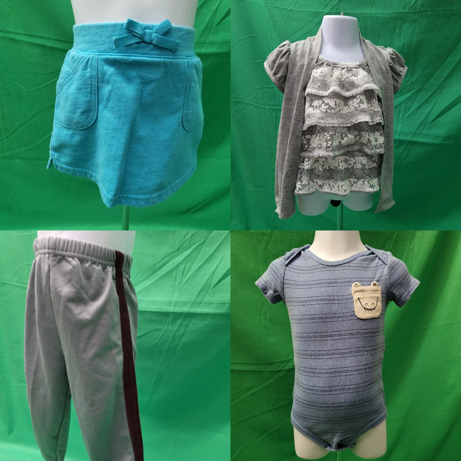 Wholesale Lot of 12 Toddler Baby Clothing 12M 18M 24M 3T Pre-Owned Gift Gerber