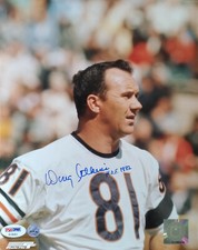 Doug Atkins Chicago Bears HOF Signed 8x10 Photo PSA DNA Certified Authentic