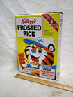 Kellogg's Vintage Cereal Box 1978 / 1980 Tony Jr. Frosted Rice empty used READ !