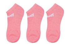 Image of 10 Pairs Everlast Kids Low Cut Socks UK C8-C13 Cotton 4 - 7 yrs Pink