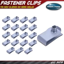 20Pcs M4.2-1.41 (#8) Multi-Purpose Extruded U-Nut Zinc for Chevy GMC 11515638