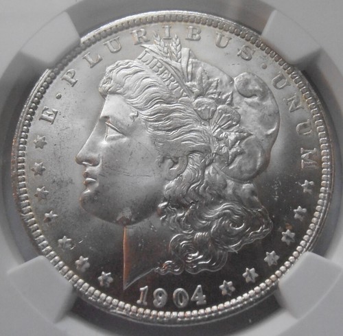 1904 O Morgan Silver Dollar, (04O003) - Picture 2 of 7