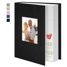Photo Album 4x6 300 Pockets Photo Albums with Linen Cover Picture Albums for ...