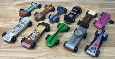 Lot Of 11 - BSA Boy Scouts Pinewood Derby Cars Collection