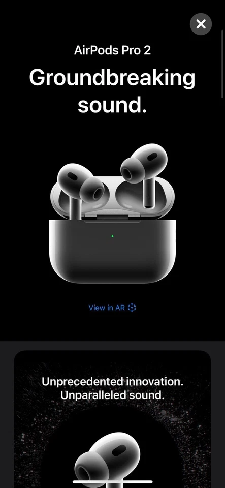 Apple AirPods Pro 2da Generación con Estuche de Carga Inalámbrica MagSafe - Blanco Foto 4 de 4