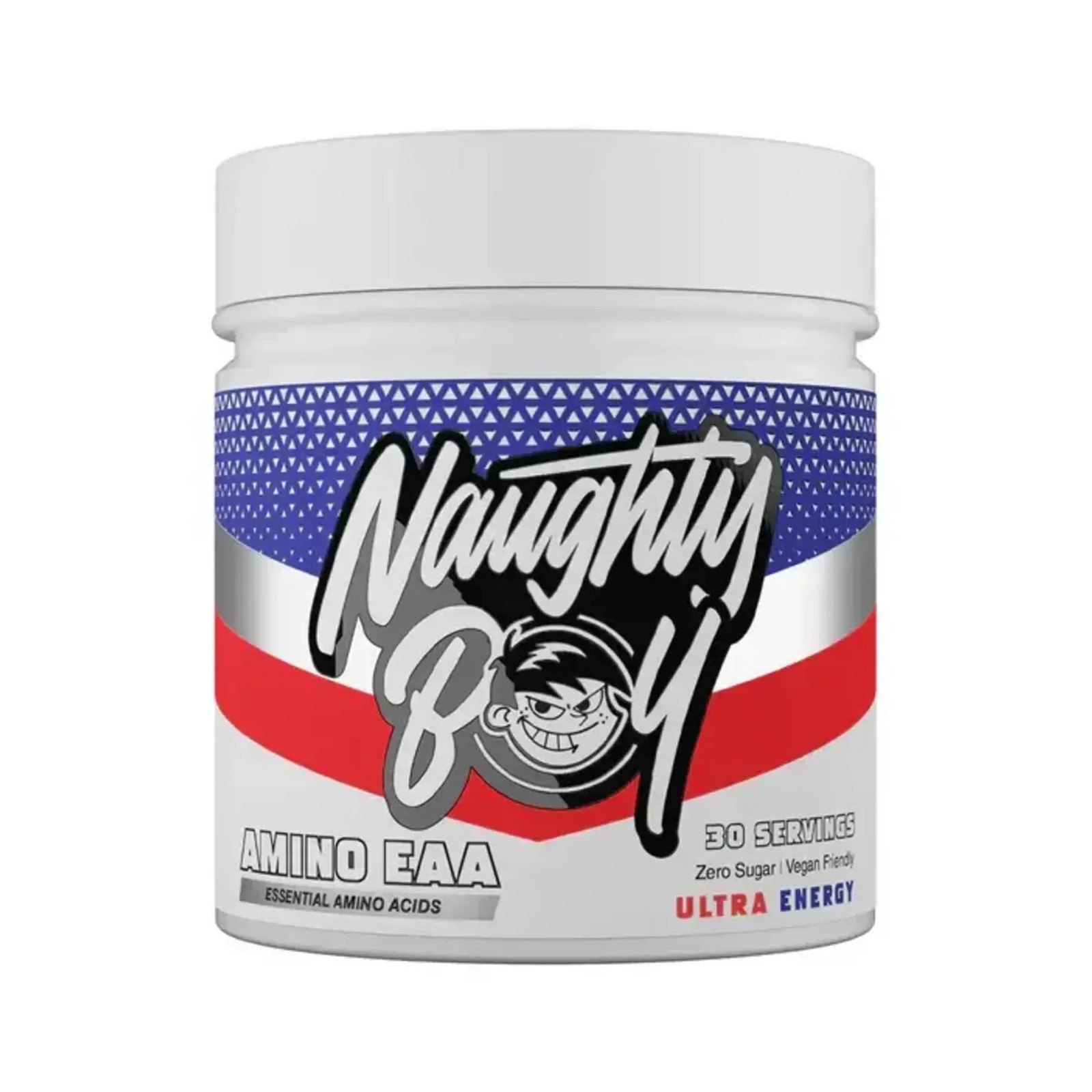 NAUGHTY BOY AMINO EAA AMINO ACIDS POWDER DRINK 30 SERVINGS ULTRA ENERGY
