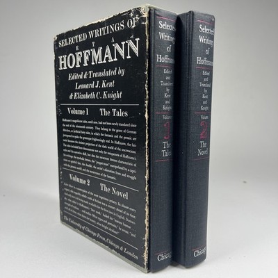 Selected Writings ETA Hoffmann 2 Volume Set Hardcover Slipcase 1969 Tales Novel
