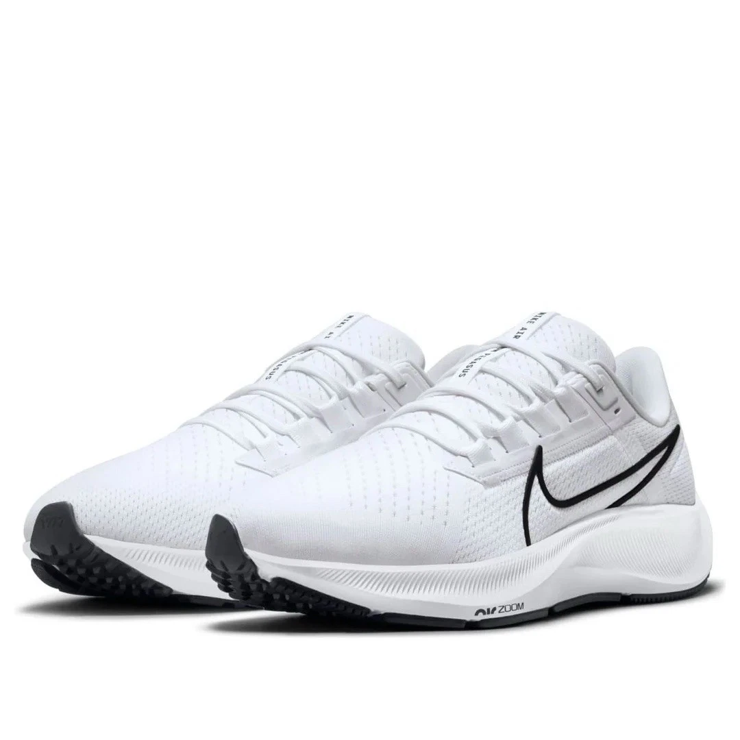 Preços baixos em Nike Air Zoom Pegasus 38 White Black | eBay