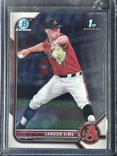 Sims, Landon - 2022 Bowman Draft Chrome