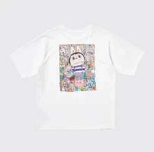 Uniqlo x POP MART Graphic UT T-Shirt THE MONSTERS LABUBU White Japan US Seller