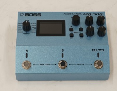 BOSS MD-500 Modulation Pedal with 12 Modes and 28 Modulation Types