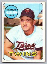 1969 TOPPS #375 HARMON KILLEBREW MINNESOTA TWINS