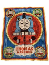 Thomas the Train Baby Blanket Quilt Comforter Thomas  Friends 40 x 33" Hanging