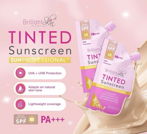 2X Brilliant Skin getönte Sonnencreme LSF50 - Bild 2 von 4