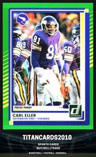 Carl Eller 2025 Panini Donruss Green Press Proof Minnesota Vikings #124