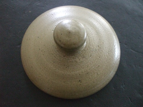 STONE WARE TOPFDECKEL