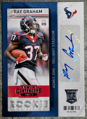 Ray Graham Titans Autograph Rookie Panini Contenders 2013