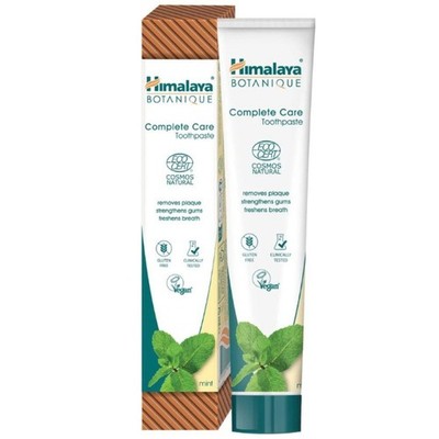 Himalaya Botanique Complete Care Zahnpasta Minze vegan fluoridfrrei 75 ml