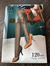 Strumpfhose BaiLong 120 DEN Schwarz Blickdicht Feinstrumpfhose S Bis L Neu OVP