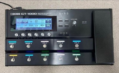 BOSS GT-1000 Guitar Multi Effects Processor Amp Modeler Tested from Japan