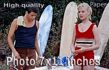 Sandra Dee Joby Baker GIDGET Photo 11x7 inches #01