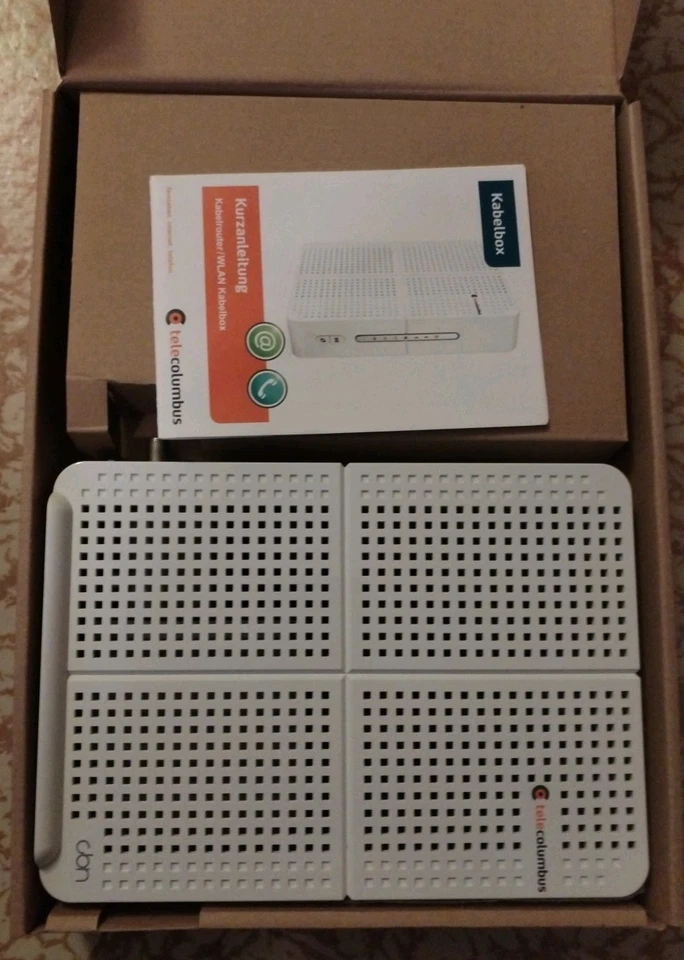 Hd-Receiver + Kabelrouter von Telecolumbus - Bild 3 von 3