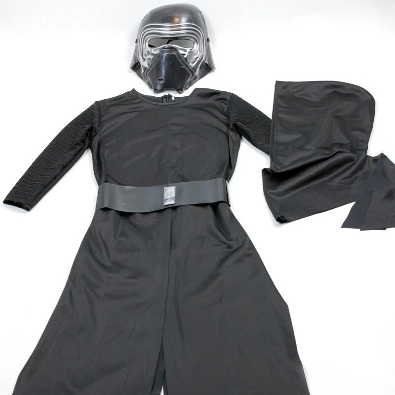Niños Star Wars Kylo Ren Disfraz Trajes Ben Solo Halloween Conjunto Completo Nuevo Foto 2 de 4