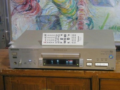 Panasonic DVD-RP91 Progressive Scan Hi-Fi DVD Audio CD Player working from japan