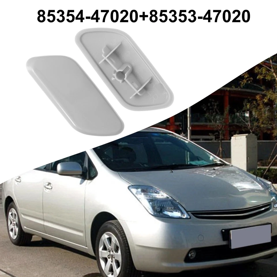 ✅Headlamp Washer Cover Cap 85354-47020/85353-47020/For PRIUS XW30 2011-2015 New - Image 4 of 4