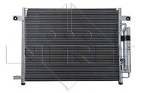 NRF 35767 Klimaanlage Kondensator Aluminium Mit Dichtungsring