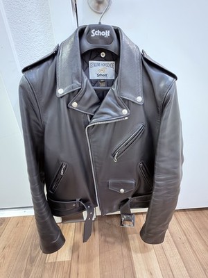Schott NYC 618HH Horsehide Perfecto Leather Jacket - Size 40