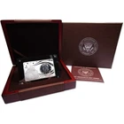 2017 100th Anniversary of John F Kennedy 2 oz .999 Silver Coin & Bar Set COA