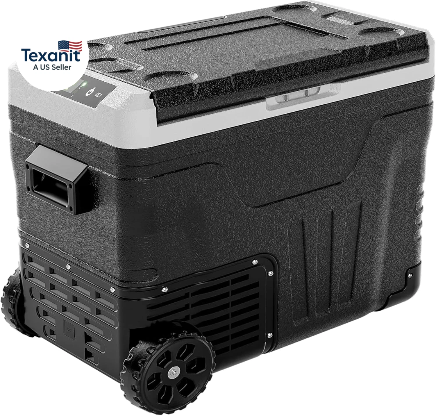 12 Volt Refrigerator, 53QT(50L) Electric Cooler, Portable Freezer 12V/24V DC 100
Opens in a new wind