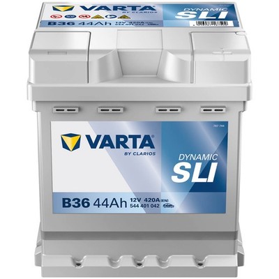 Autobatterie 12V 44Ah 420A/EN Varta B36 Dynamic SLI Starterbatterie 544401042