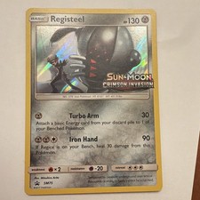 The Pokémon Company Registeel SM75 Prerelease Promo Holo ENG SM Crimson Invasion on eBay